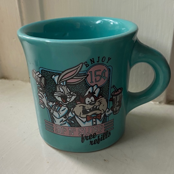Fiesta teal Loony Tunes Coffee Mug - Picture 3 of 4